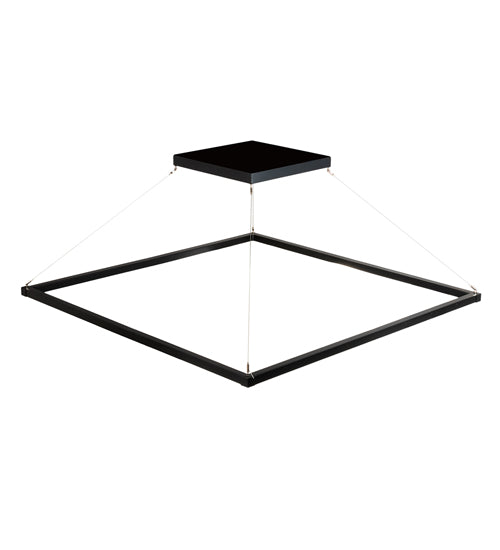 60" Square Anillo Quadrato Pendant