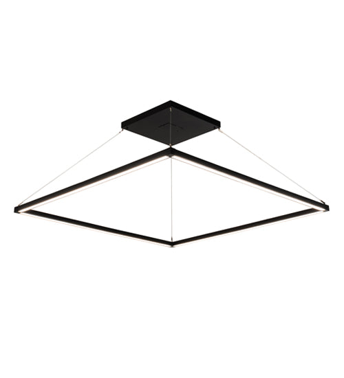 60" Square Anillo Quadrato Pendant