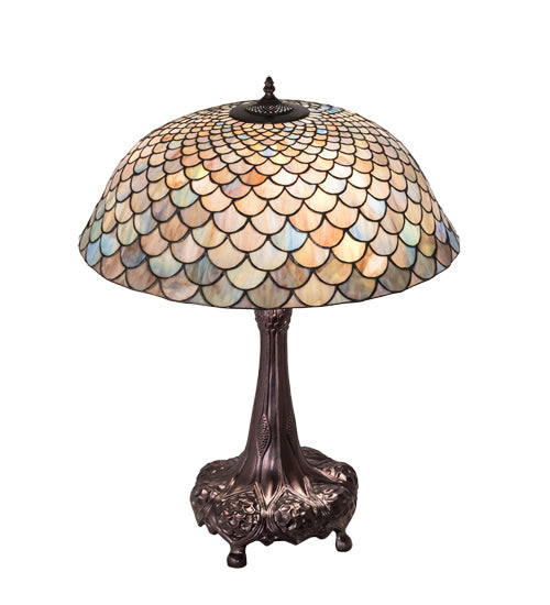 31" High Tiffany Fishscale Table Lamp