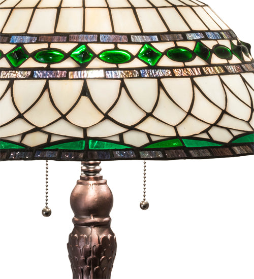 31" High Tiffany Roman Table Lamp