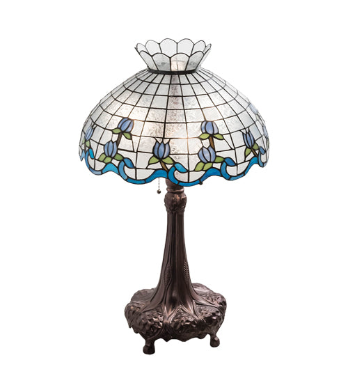 32" High Roseborder Table Lamp