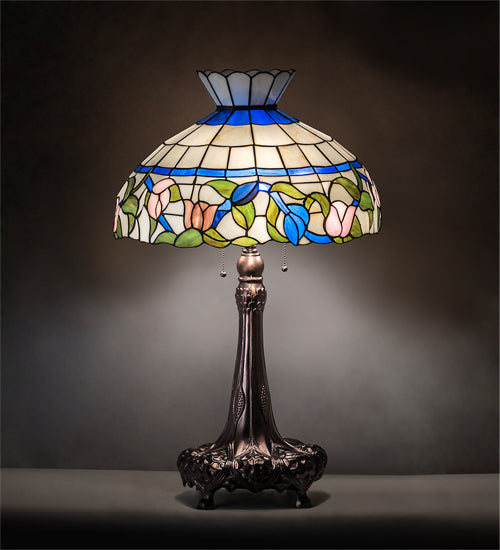 33" High Rose Vine Table Lamp