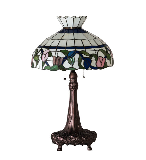 33" High Rose Vine Table Lamp