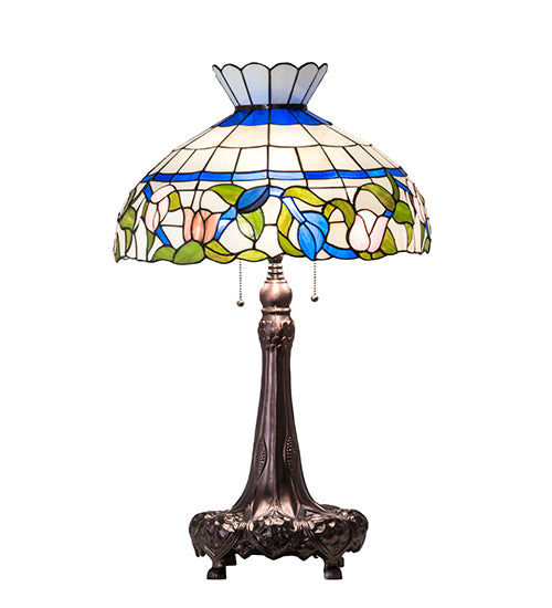 33" High Rose Vine Table Lamp