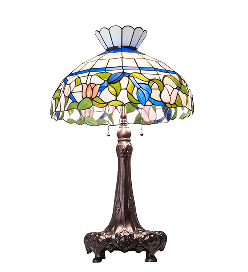 33" High Rose Vine Table Lamp