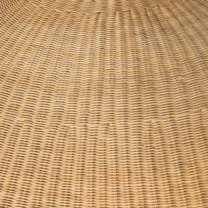 Overscale Woven Rattan Pendant-Natural