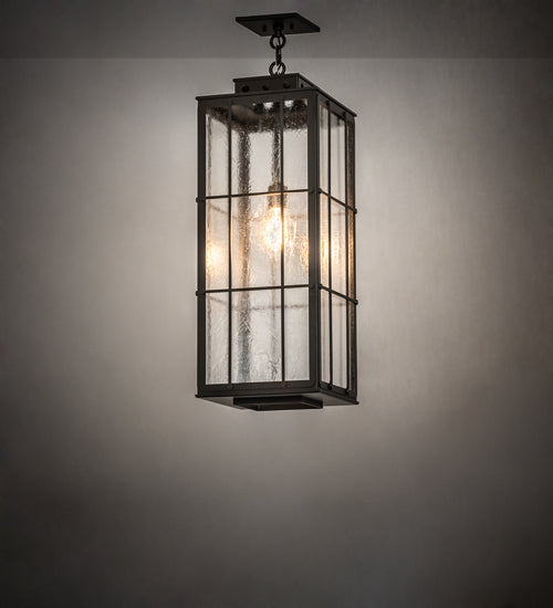 12" Square Pontrefract Lantern Pendant