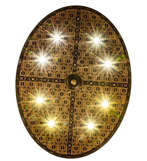 48" Long Geometrik Ceiling Medallion