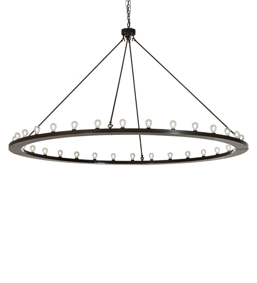 96" Wide Loxley 32 Light Chandelier