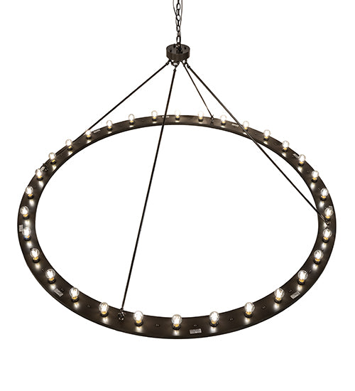 96" Wide Loxley 32 Light Chandelier