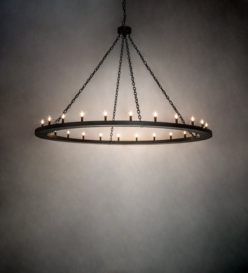 72" Wide Loxley 24 Light Chandelier