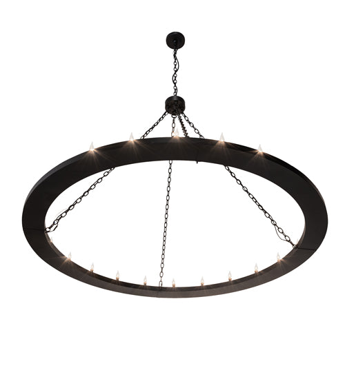 72" Wide Loxley 24 Light Chandelier