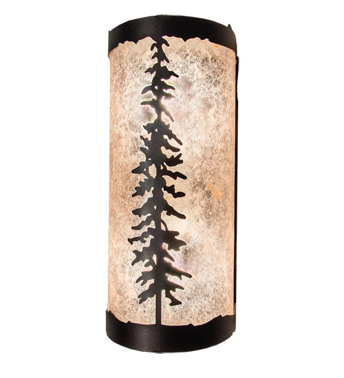 5" Wide Tall Pines Wall Sconce