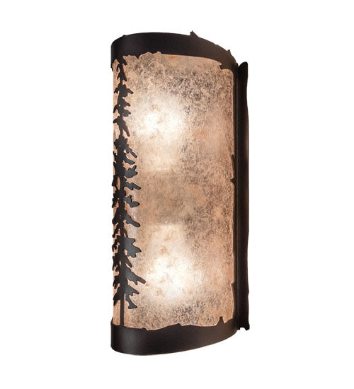 5" Wide Tall Pines Wall Sconce