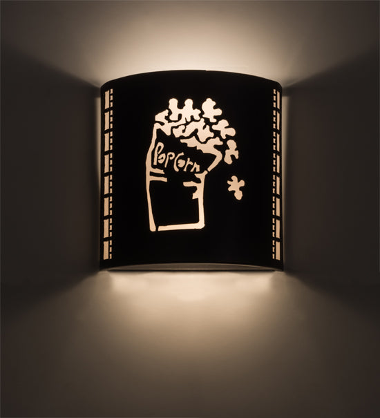 10"W Tinseltown Filmstrip Popcorn Wall Sconce