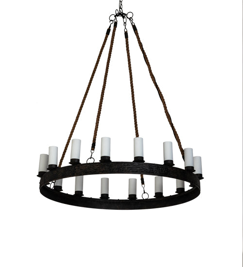 60" Wide Costello Ring 16 Light Chandelier