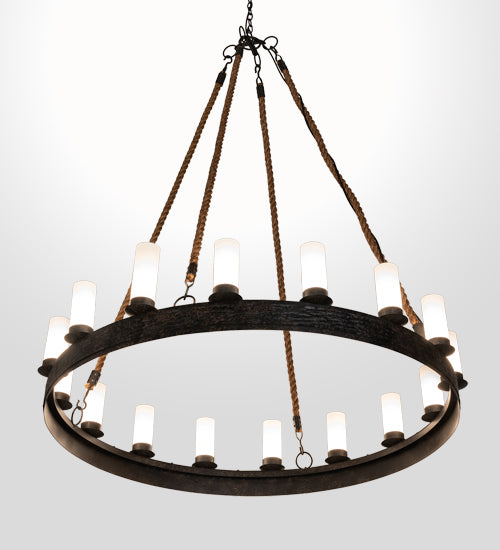 60" Wide Costello Ring 16 Light Chandelier