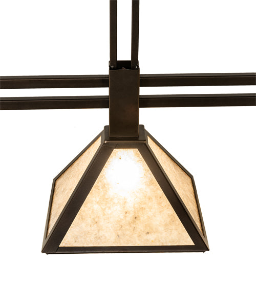 45" Long Soffe 3 Light Island Pendant