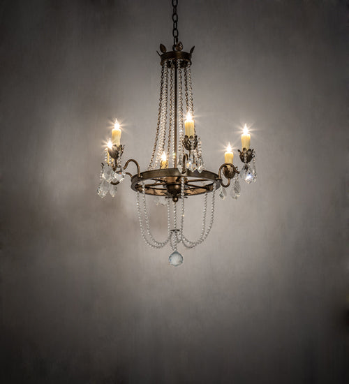 28" Wide Dominique Chandelier