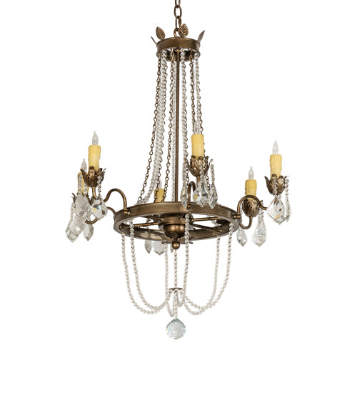 28" Wide Dominique Chandelier