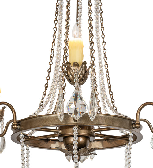 28" Wide Dominique Chandelier