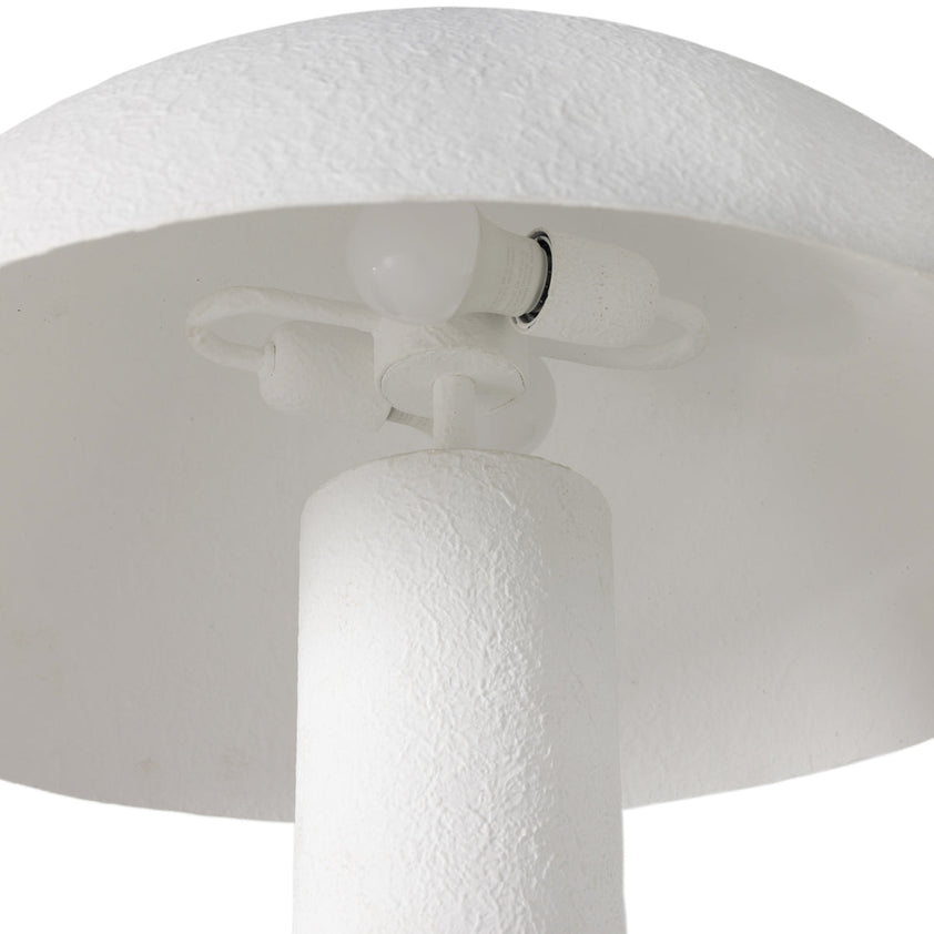 Santorini Floor Lamp-Matte White Plaster