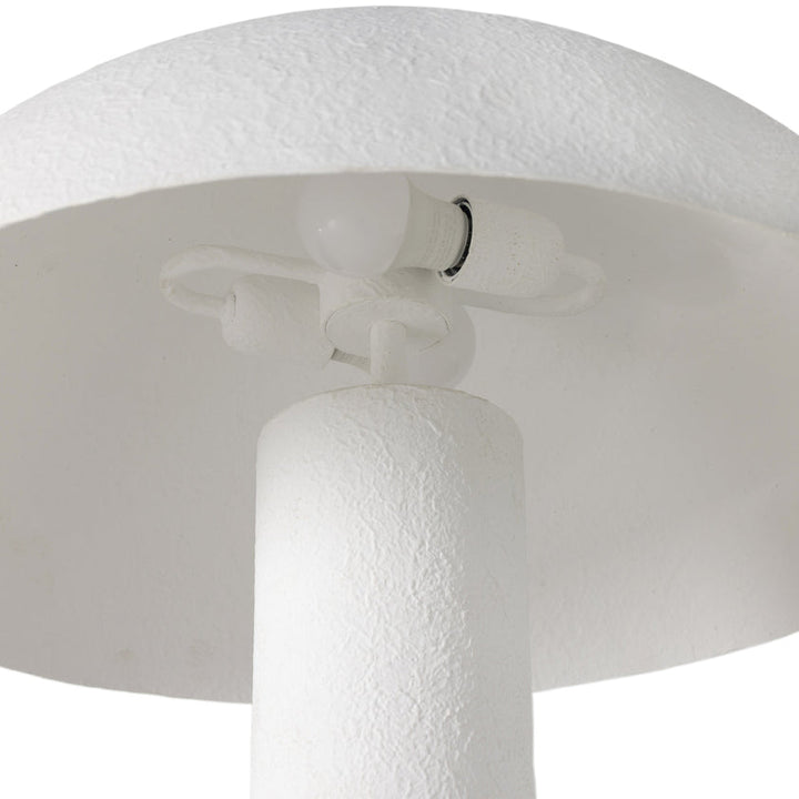 Santorini Floor Lamp-Matte White Plaster