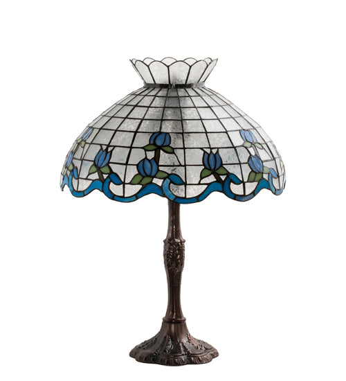 26" High Roseborder Table Lamp