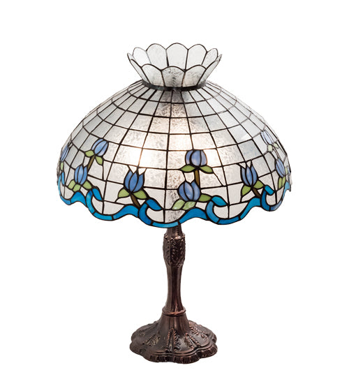 26" High Roseborder Table Lamp