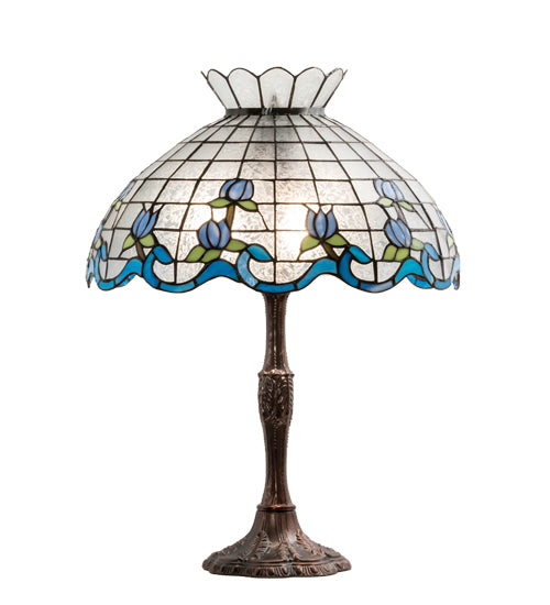 26" High Roseborder Table Lamp