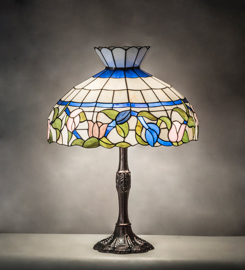 26" High Rose Vine Table Lamp