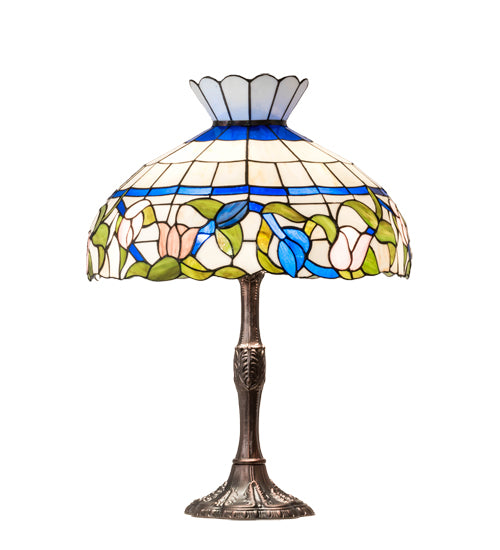 26" High Rose Vine Table Lamp