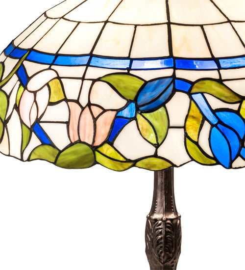 26" High Rose Vine Table Lamp