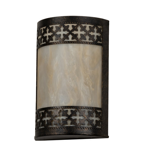 8" Wide Cardiff Wall Sconce