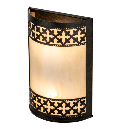 8" Wide Cardiff Wall Sconce