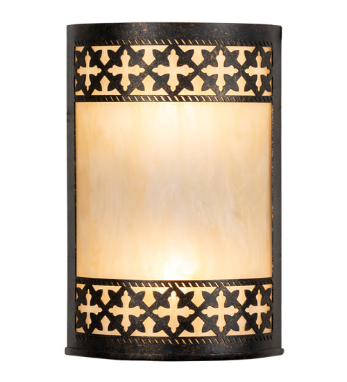 8" Wide Cardiff Wall Sconce