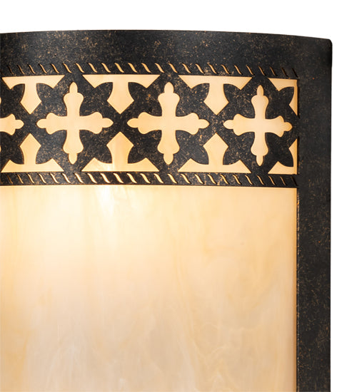 8" Wide Cardiff Wall Sconce