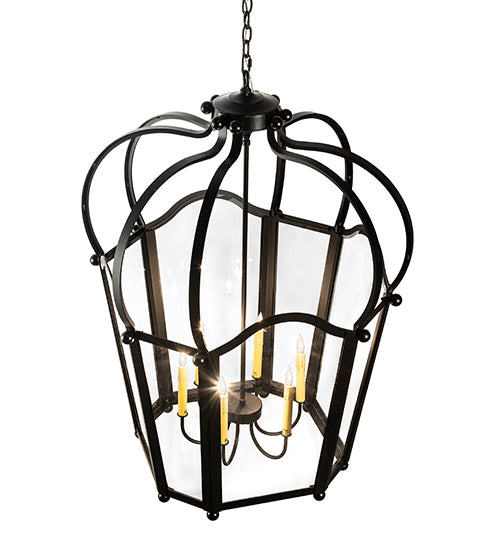 32" Wide Citadel 6 Light Pendant