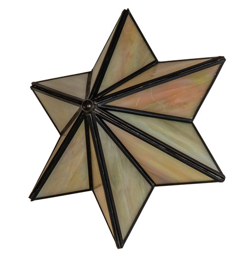 11" Wide Star Wall Sconce