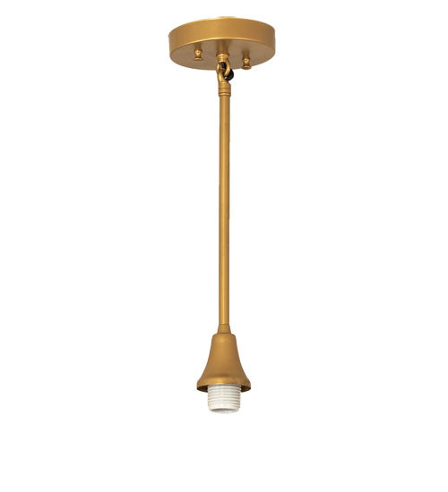 5" Wide Gold 1 Light Pendant Hardware