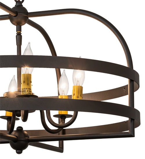 22" Wide Aldari 6 Light Chandelier