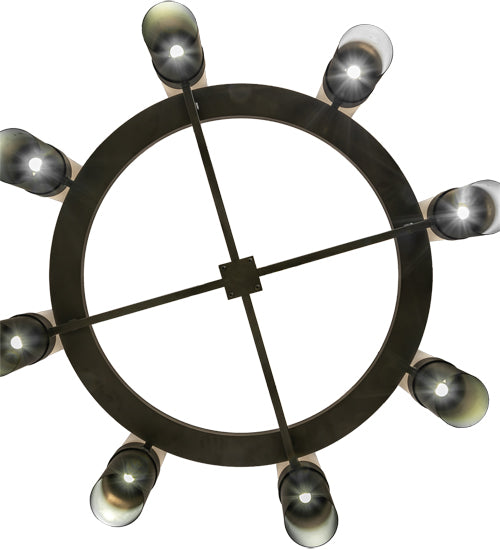 62" Wide Farmington 8 Light Chandelier