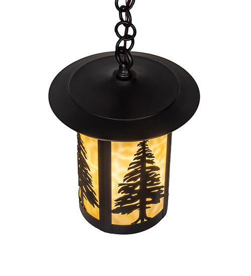 10" Wide Fulton Tall Pines Mini Pendant