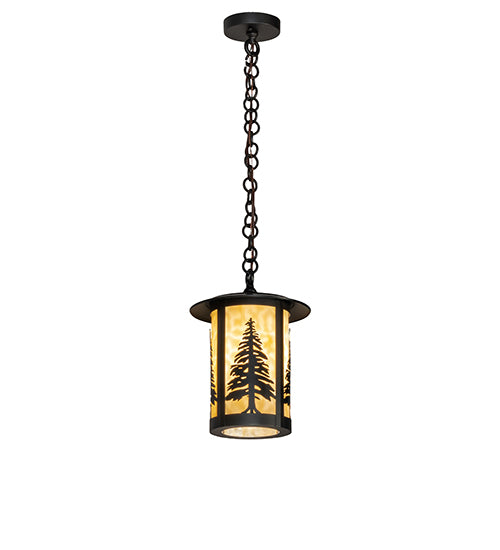 10" Wide Fulton Tall Pines Mini Pendant