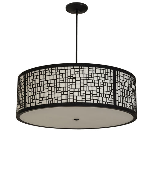 36" Wide Cilindro Deco Pendant