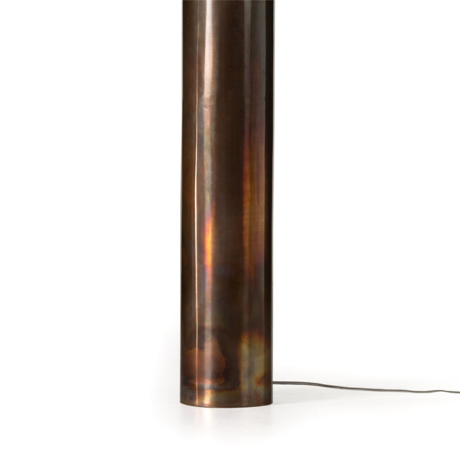 Seaton Floor Lamp-Iridescent Acid Wash