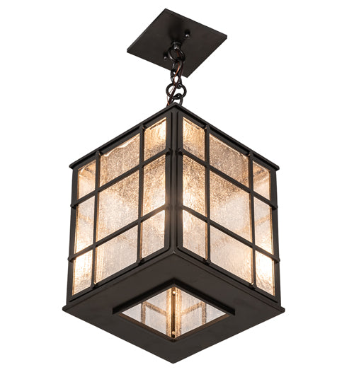 10" Square Pontrefract Lantern Mini Pendant