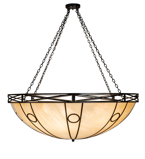 60" Wide Pelican Bay Inverted Pendant