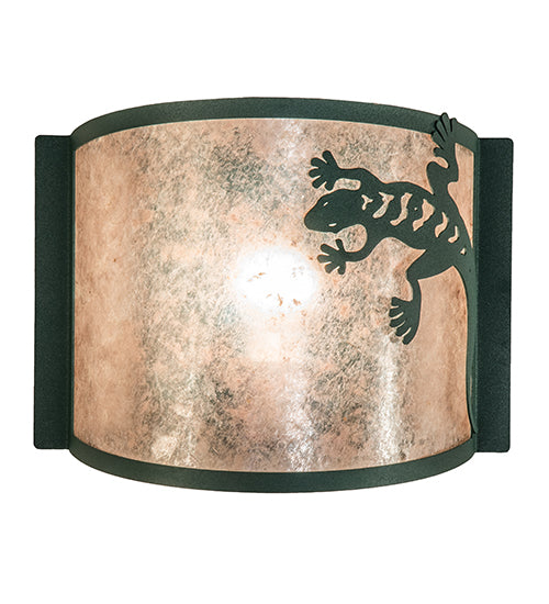 11" Wide Gecko Wall Sconce