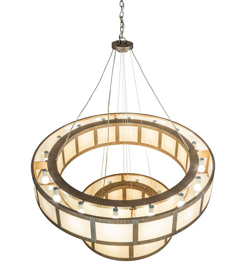 60" Wide Alessandro 2 Tier Pendant